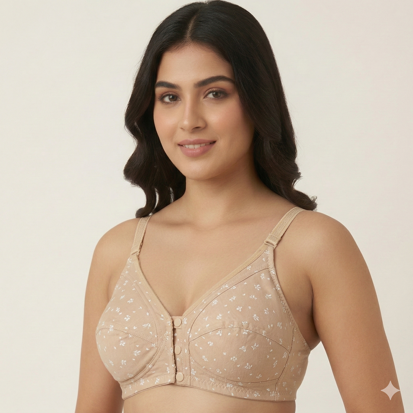 Front Hook Cotton Bra Soft Luxury | Free Home Delivery